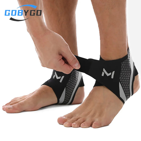 Slim-Fit Ankle Support Sleeve – Breathable Daily Stability